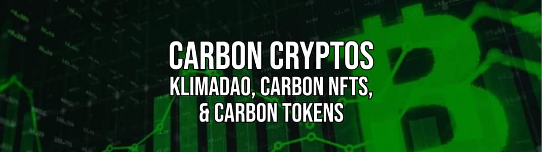 carbon cryptos, klimadao, carbon nfts, carbon tokens explained