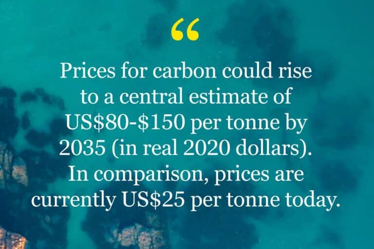 Carbon Credits Volume Will be 40x More, Prices Will be $150/Ton by 2035