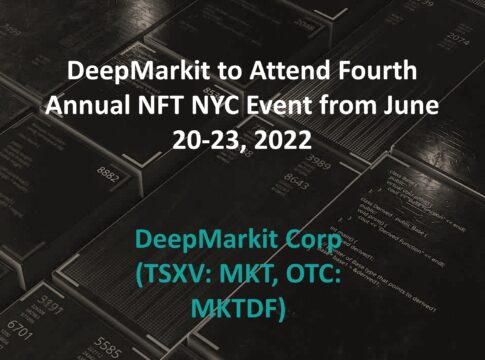 DeepMarkit to Attend the 4th Annual NFT NYC Event, June 20-23