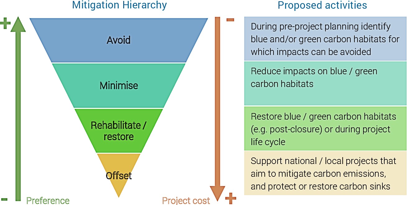 climate mitigation hierarchy