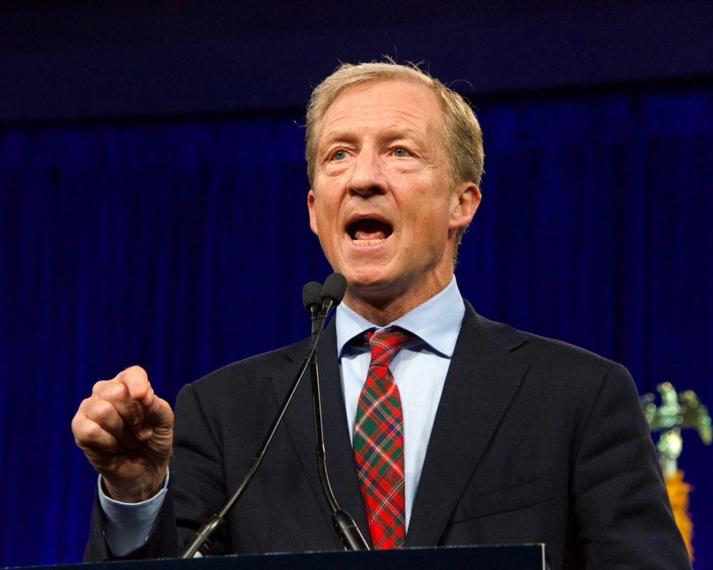 tom steyer invest in net zero buildings