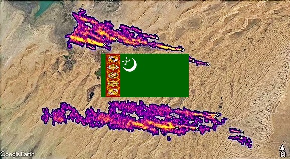 Turkmenistan methane emissions 2022