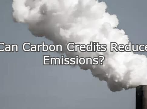 How do carbon credits reduce emissions