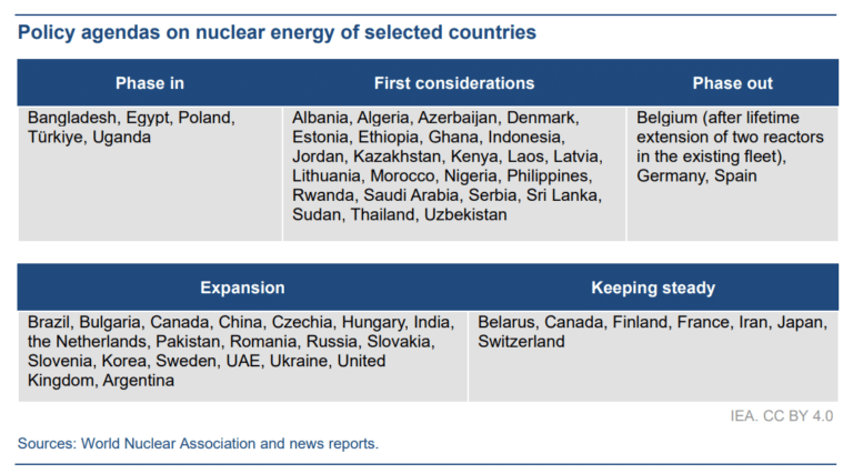 Nuclear Power to Break Global Records in 2025, IEA Predicts
