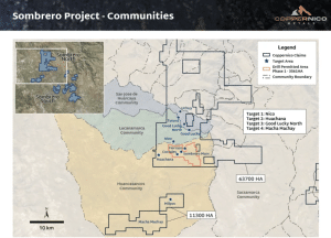 Coppernico Metals Sombrero project