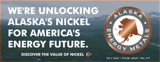 Alaska Energy Metals Nickel Banner