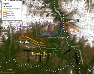 AEMC Nikolai project location map