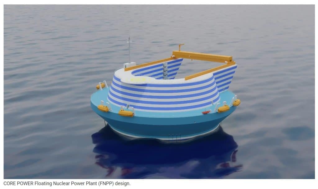 Core Power to Drive Net-Zero Shipping with Mass-Produced Floating ...