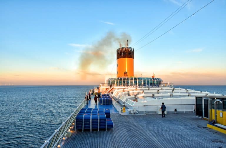 Core Power to Drive Net-Zero Shipping with Mass-Produced Floating Nuclear Power Plants