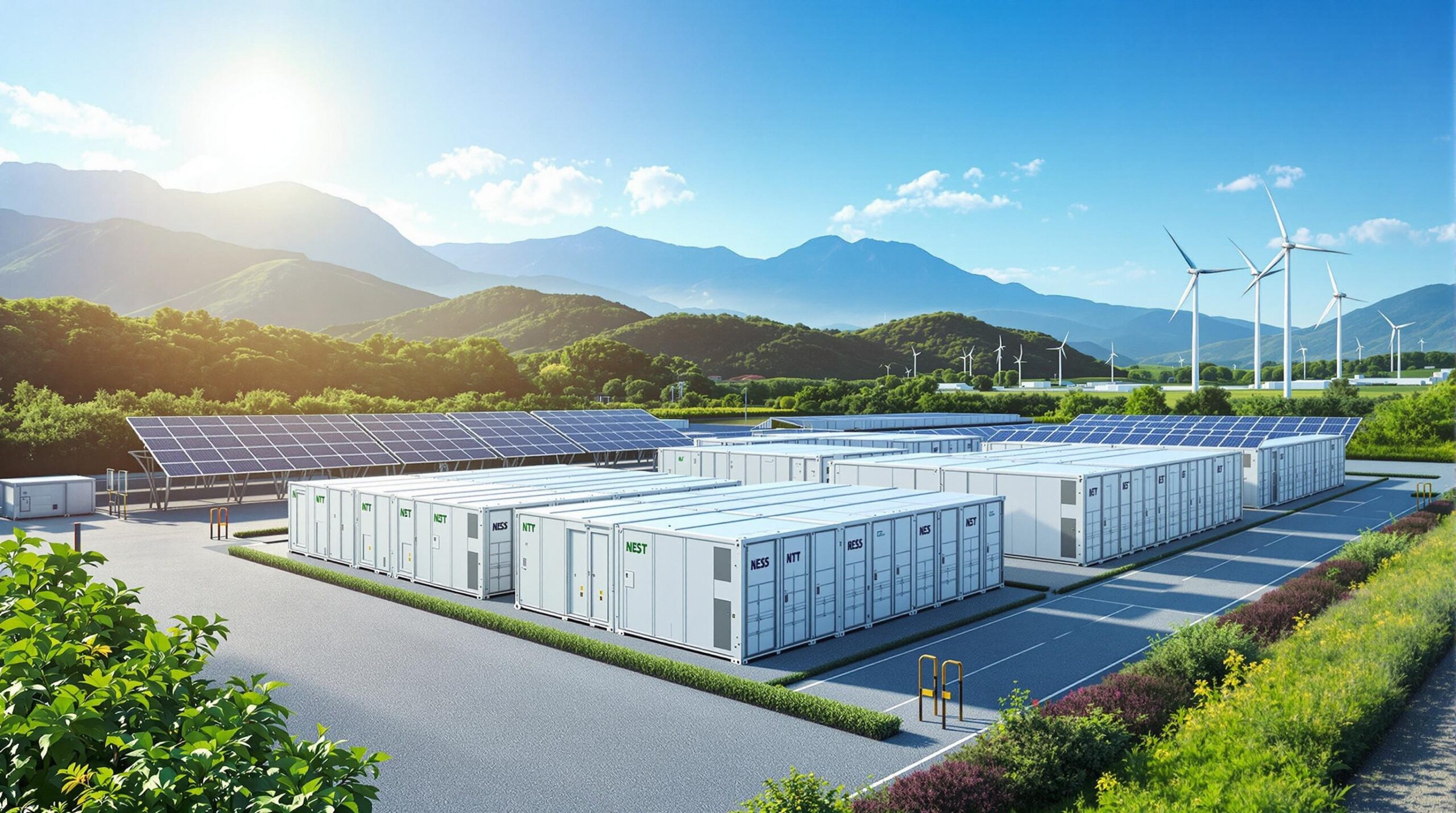 Powering Up Japan: NTT's Big Bet on Battery Storage Sparks a
