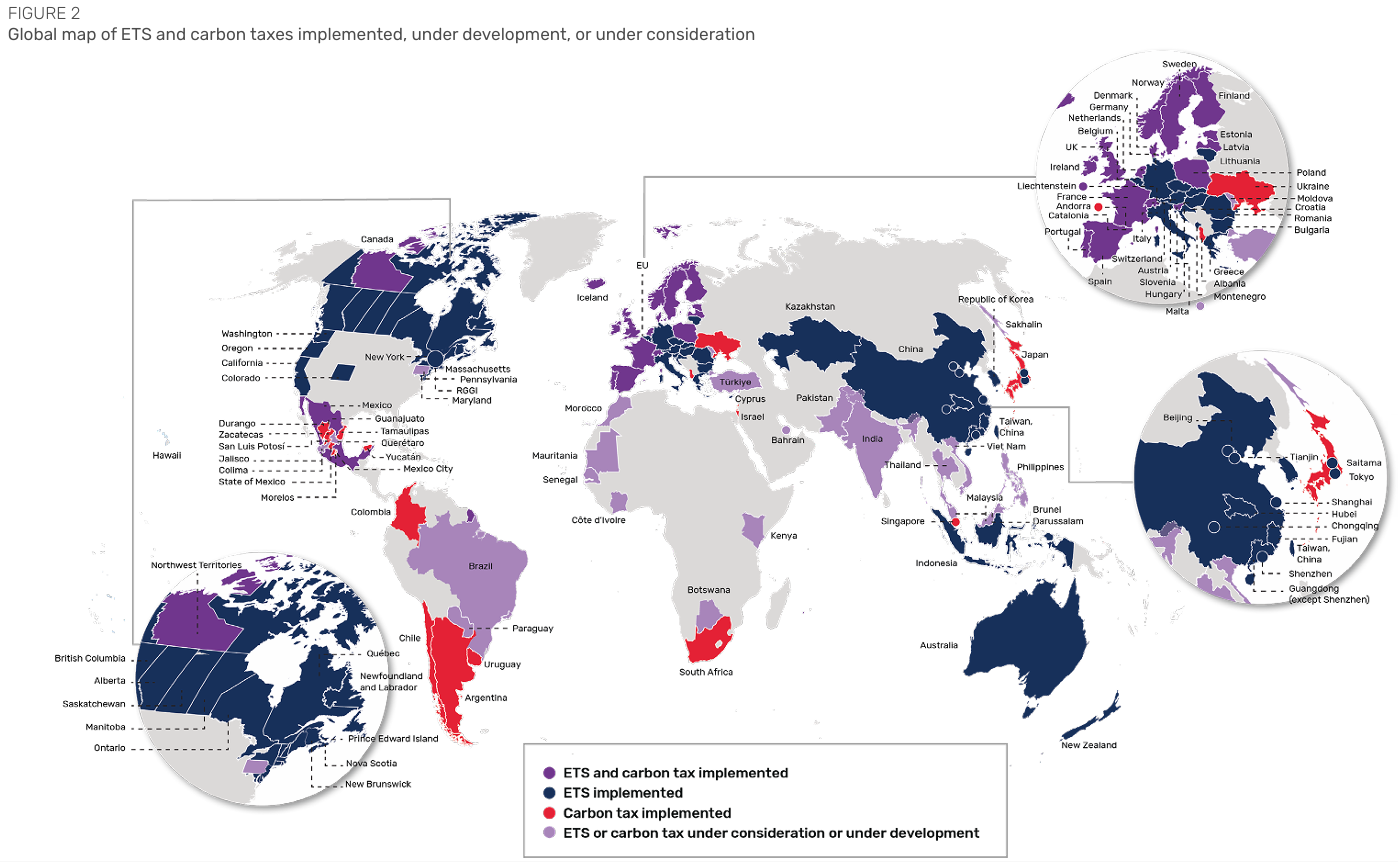 Image showcasing Global Carbon Pricing and Revenues: How Carbon Markets Hit Over $100 ...