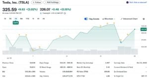tesla TSLA STOCK