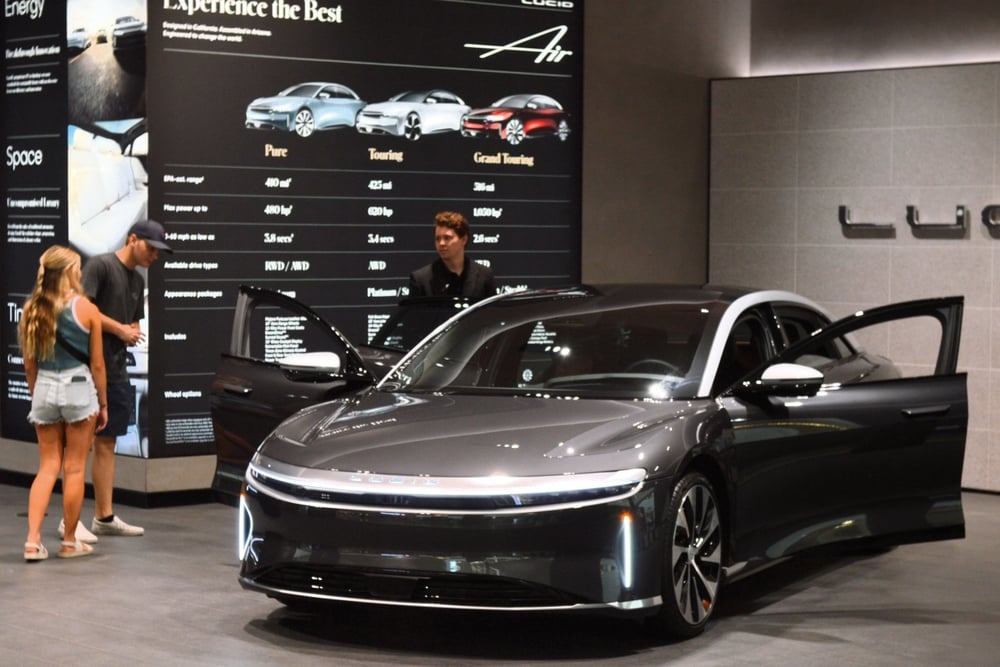 Lucid Group (LCID Stock) Efficiency Revolution: How Air EVs Achieve 30% Lower Emissions Than German Competitors