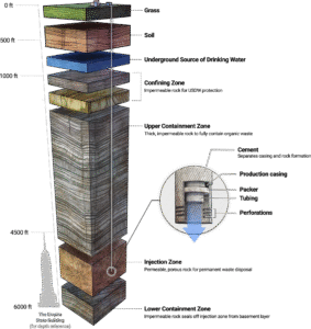 vaulted deep carbon storage technology
