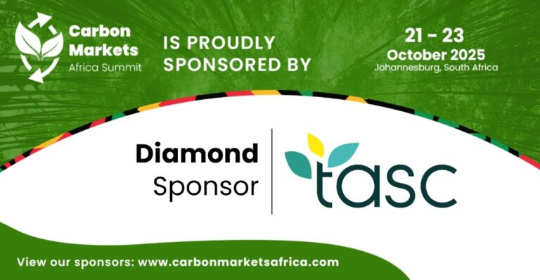 Carbon-Finance Project Pioneer TASC Joins Carbon Markets Africa Summit as Diamond Sponsor