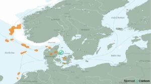 Normod Carbon logistics route