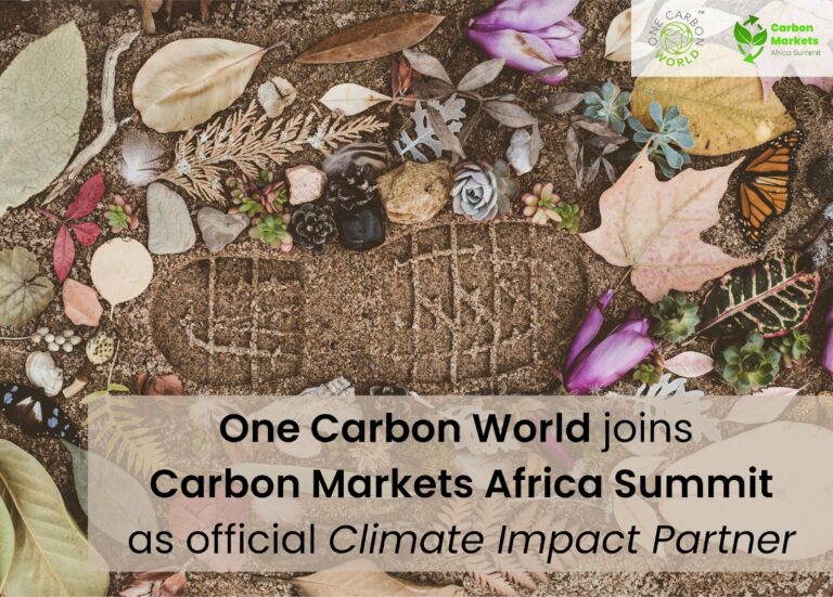 One Carbon World joins Carbon Markets Africa Summit as Official Climate Impact Partner