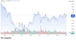 tesla stock