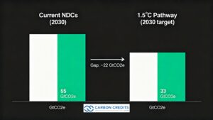 Emissions Gap Relative to 1.5 °C Pathway