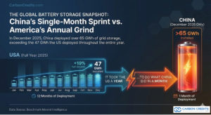 BESS installations China vs US 2025