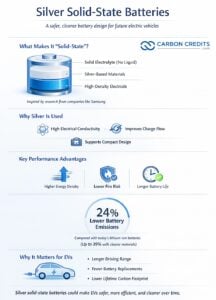 silver solid state batteries infographic
