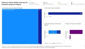 Nigeria cookstove project carbon credit summary