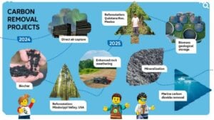 Lego carbon removal projects