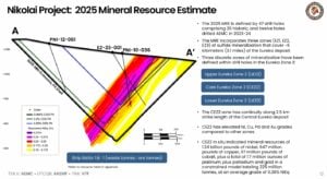 Alaska energy metals eureka zone
