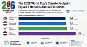2026 fifa world cup carbon footprint