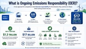 What is ongoing emissions responsibility (OER)