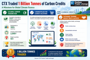 CTX 1 billion carbon credits trading
