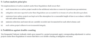 Kenya carbon market law