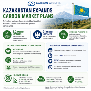 Kazakhstan 5.2 million hectares carbon project