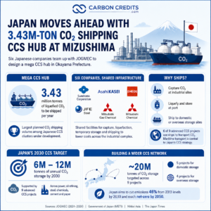 Japan CCS hub carbon shipping