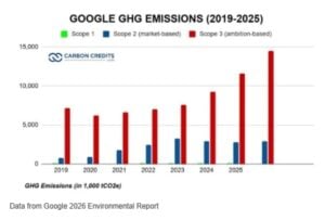 google emissions