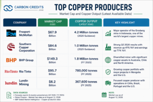 tOP COPPER PRODUCERS