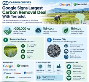 Google Terradot carbon removal deal