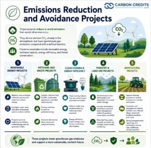 emissions reductions and avoidance projects