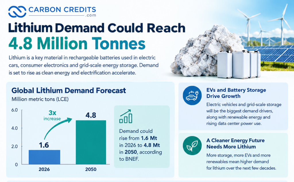 Lithium demand supply