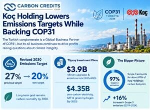 KoƧ Holding Climate Accountability Infographic